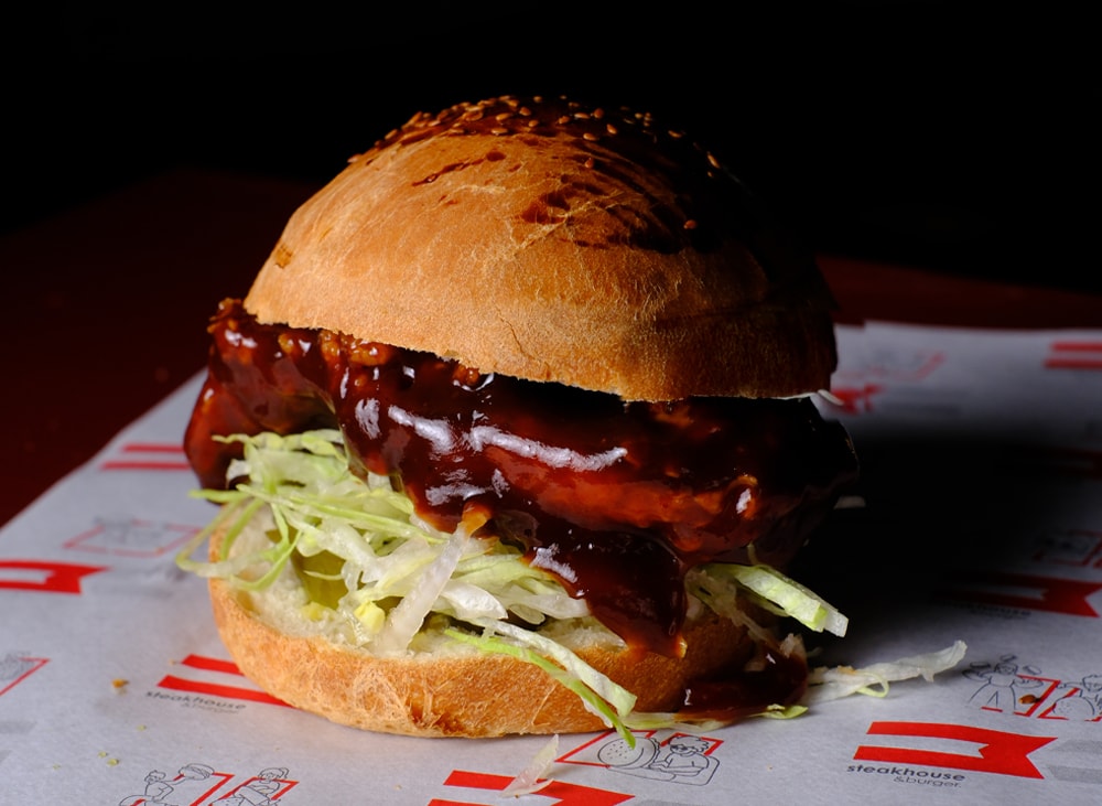 Buffalo Tavuk Burger