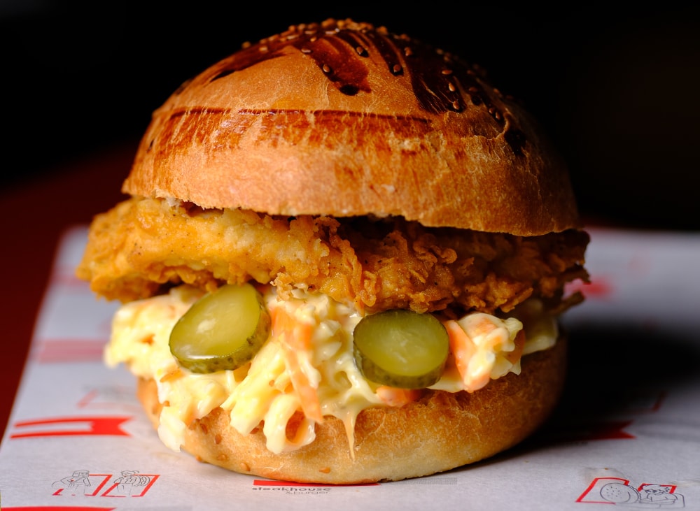 Coleslaw Burger